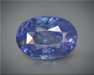 Natural Blue Sapphire 6.03 carats - DIN 89595